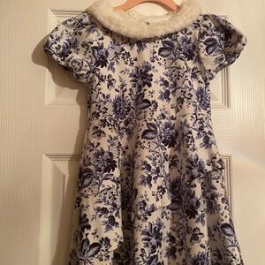 Janie and Jack Blue Floral Dress